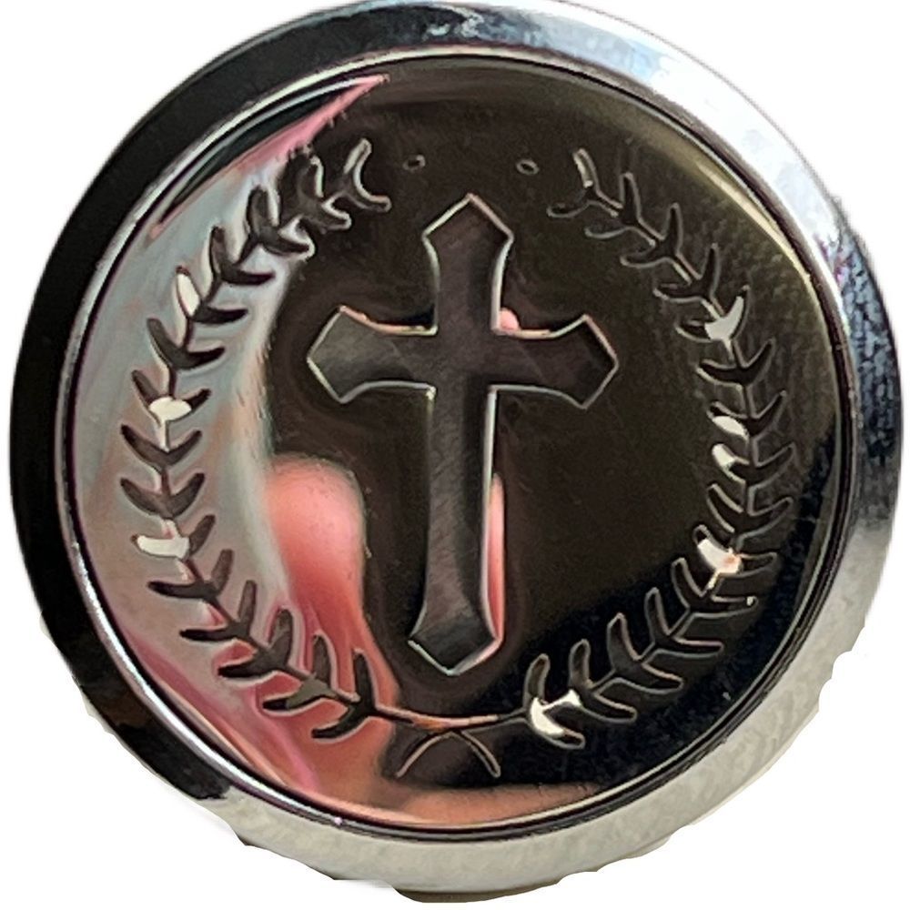 CAR VENT CLIP silver tone essential oil diffuser with wicks - cross ⛪️🛐